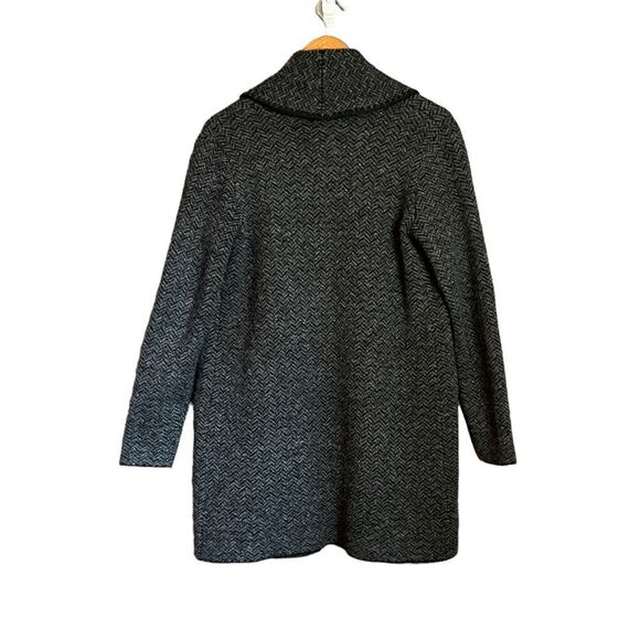 Ellen Tracy wool blend long cardigan. Size small - Picture 6 of 9